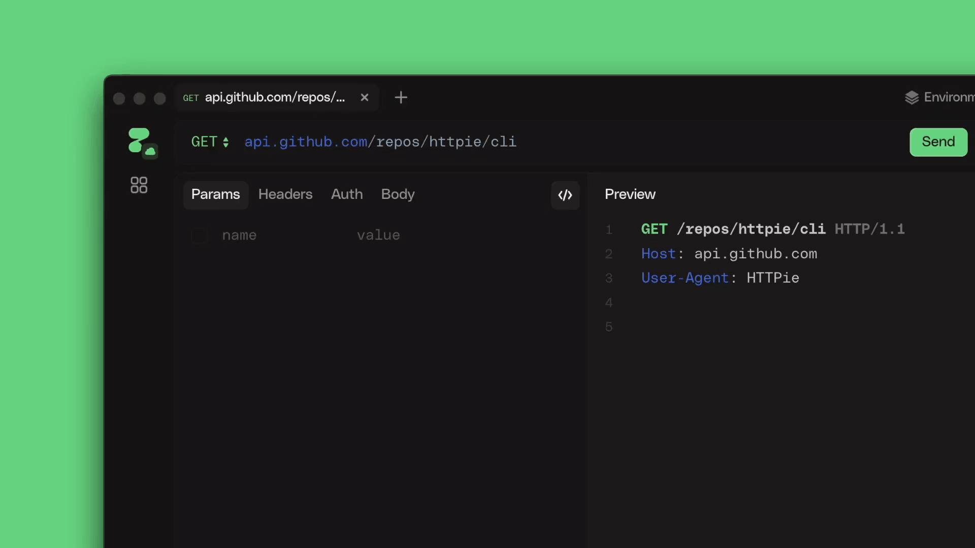 HTTPie – API testing client that flows with you