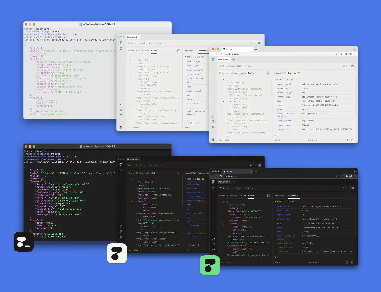 HTTPie theme